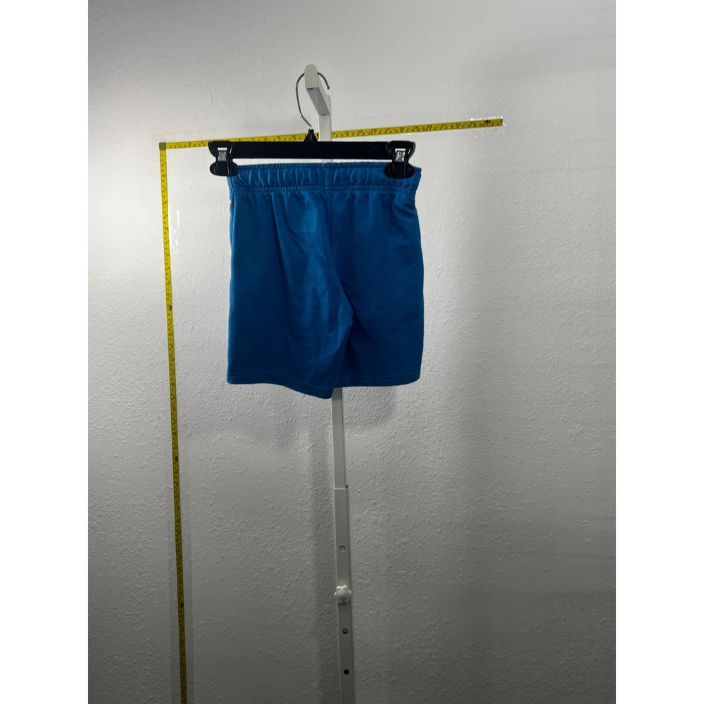 Cat & Jack Boy Blue Knit French Terry Shorts Size S 6/7 Elastic Waist Drawstring